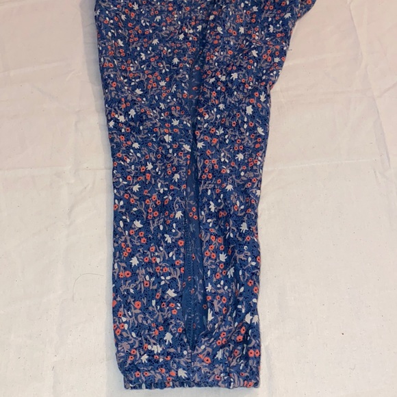 Lucky Brand Floral Peplum Waist Blouse - Picture 8 of 15